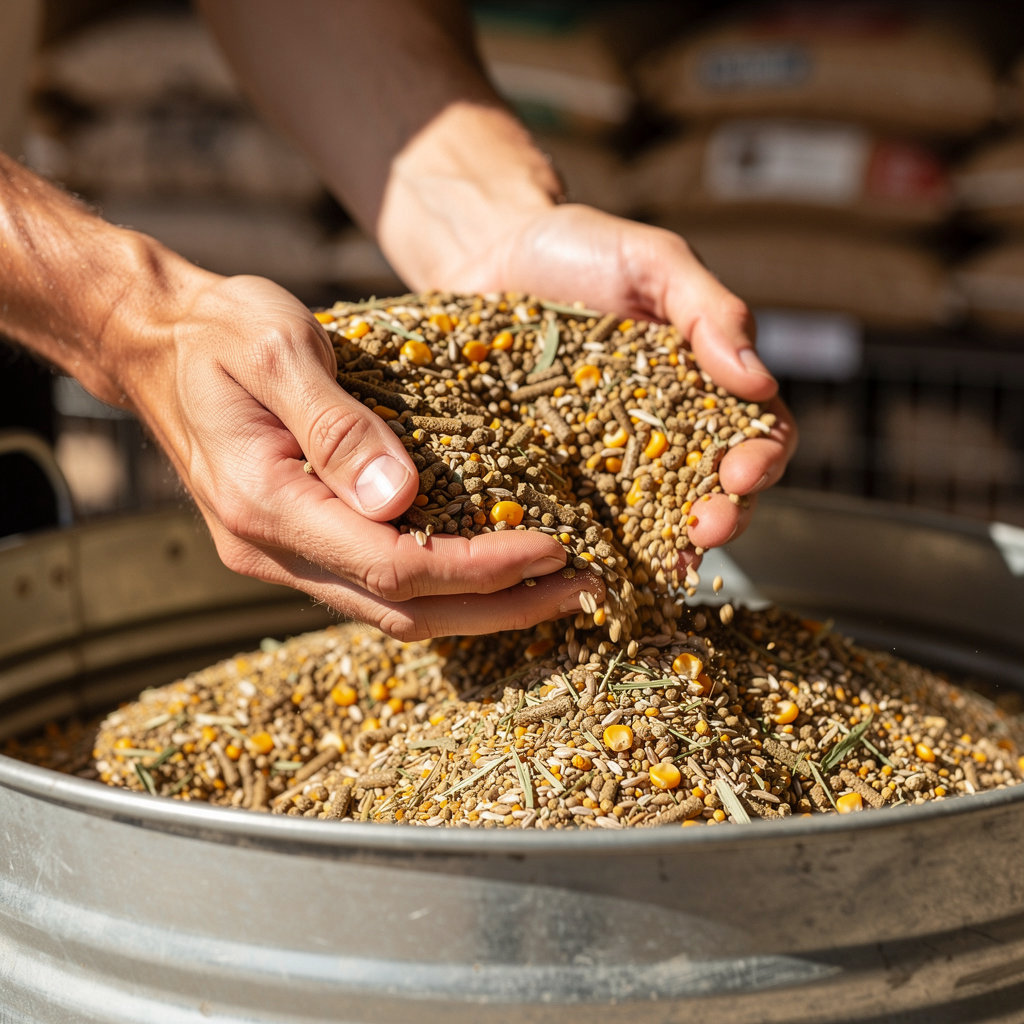 La Cumbre Feed-Roeser Milling Co livestock feed and supplies for horses, cattle, and chickens in Santa Barbara